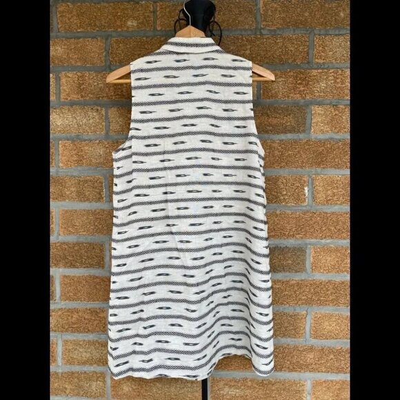 Alice & Olivia Isabelle Shirt linen Dress small - Picture 6 of 9